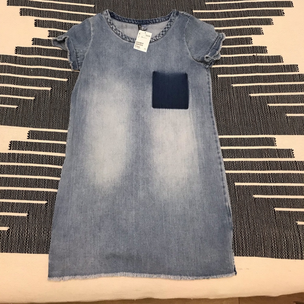 H&M denim dress NWT size 4